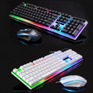 [ BÁN R.Ẻ NHẤT ] Bàn Phím Chuột Giả Cơ Con Báo G21 PRO 2019 đèn LED 7 Màu Siêu Nét (Tặng miếng lót chuột)